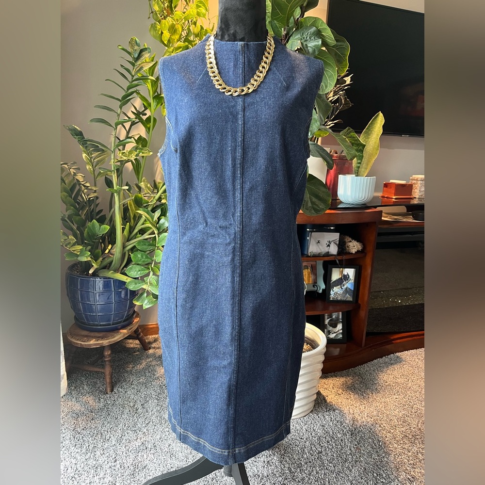 SPANX Woman’s Seamed Mini Shift Dress- Size 1X